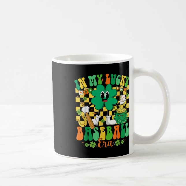 Mug Retro Dans Mon Lucky Baseball Era St Patrick Day B (Droite)