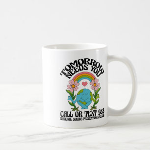 Mug Retro Demain A Besoin De Vous 988 Prévention Du Su