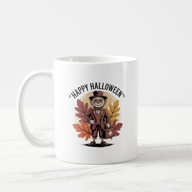 Mug Retro Docteur Halloween (Gauche)