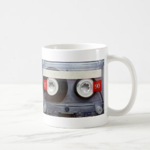 Mug Rétro enregistreur à cassettes d'amusement