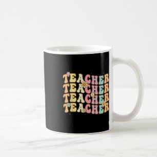 Mug Retro Enseignant Super Inspirant Ck Coloré À