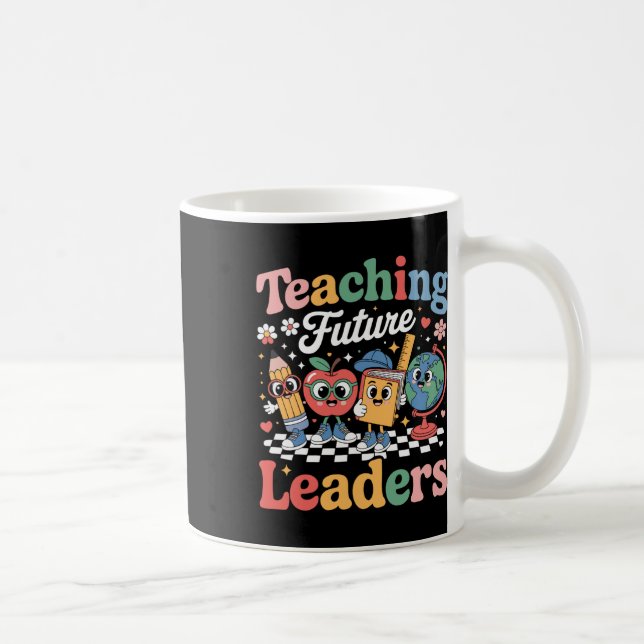 Mug Retro Enseignement Futurs Leaders Amusant Retour à (Droite)