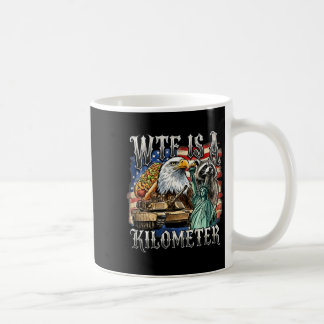 Mug Rétro est un kilomètre drôle patriotique américain