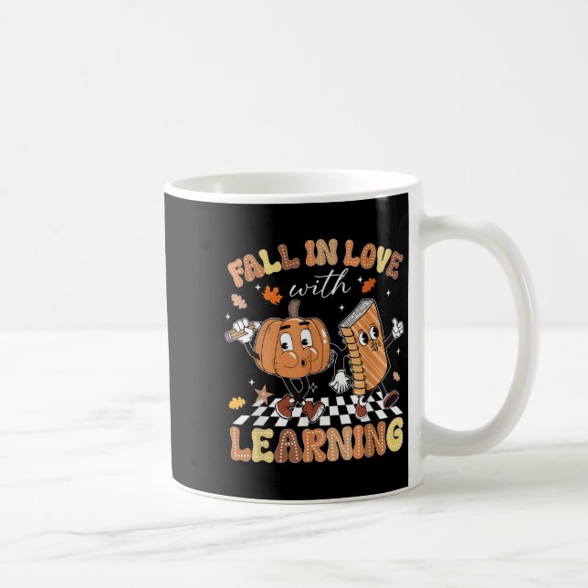 Mug Retro Fall In Love Avec Apprentissage Automne Citr (Droite)