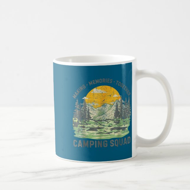 Mug Retro Family Camng Crew Est 2025 Camper Camp Camng (Droite)