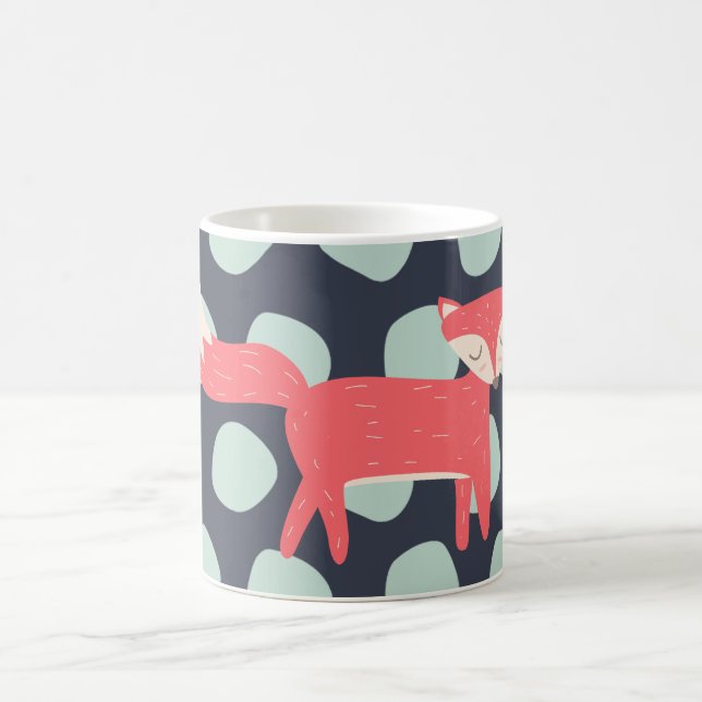 Mug Retro Fox (Centre)