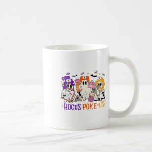 Mug Retro Funny Hocus Poke-us Éffrayant Nurse Hallowee