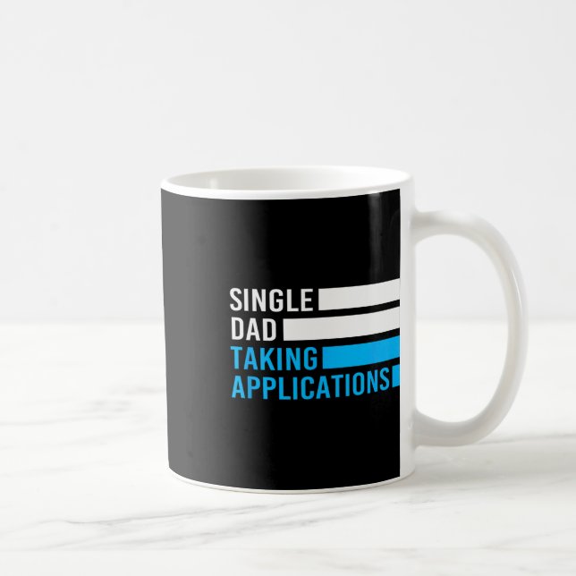 Mug Retro Funny père célibataire prenant des applicati (Droite)