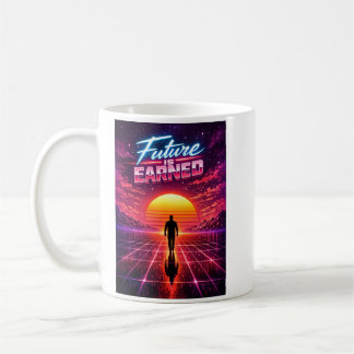 Mug Retro Future Motivation Poster