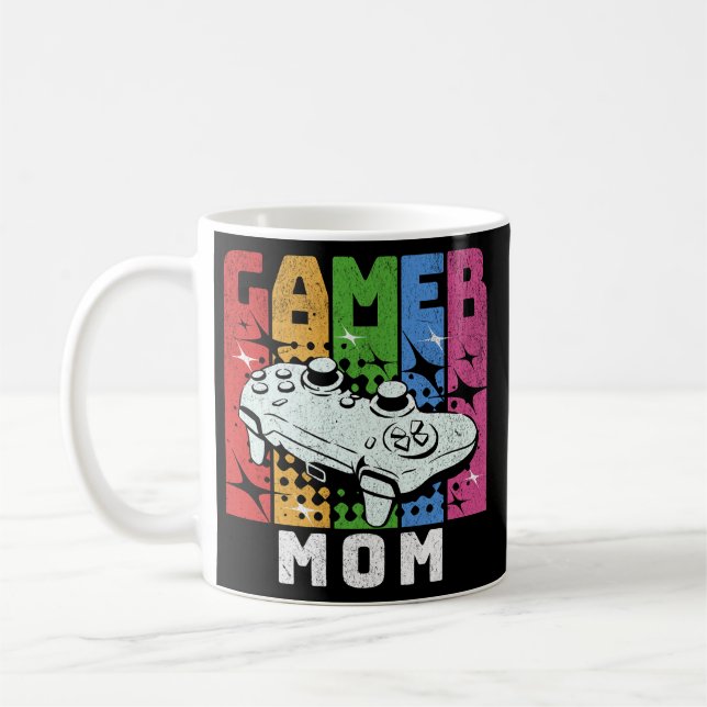 Mug Retro Gamer Maman (Gauche)