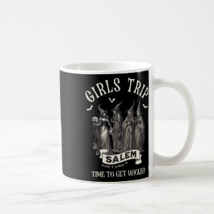 Mug Retro Girls Trip Salem 1692 Ils Ont Manqué Une Sor