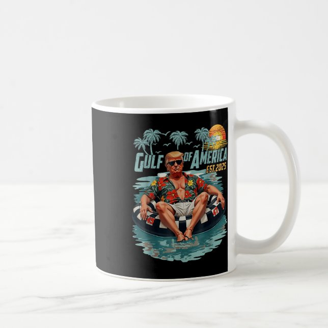 Mug Retro Golfe De Usa Amérique Est 2025 Américain Gol (Droite)