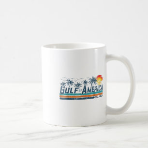 Mug Retro Golfe De Usa Amérique Est 2025 Golfe Mexique