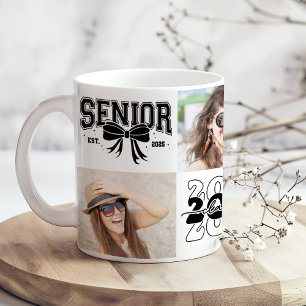 Mug Retro "Graduation 2025" Photo Collage