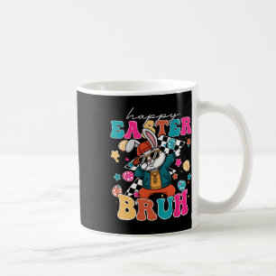 Mug Retro Happy Pâques Bruh mignonette lapin Dabbing