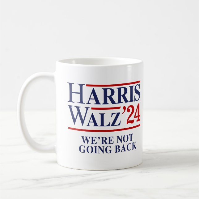 Mug Retro Harris Walz '24 - Nous ne reviendrons pas (Gauche)