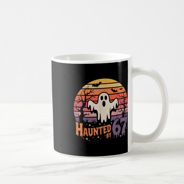 Mug Retro Haunted Meme 67 Six Seven 6 7  (Droite)