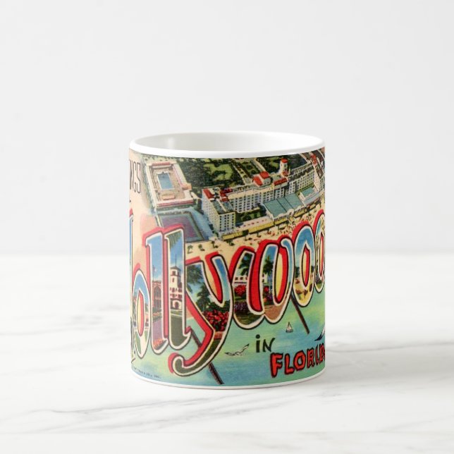 Mug Retro Hollywood Floride (Centre)