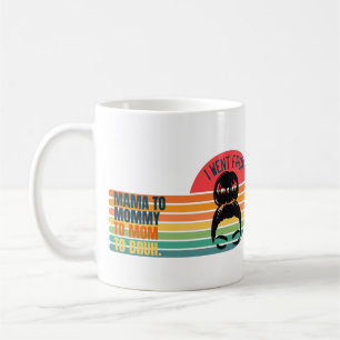 Mug Rétro je suis allé de maman à maman à maman à bruh