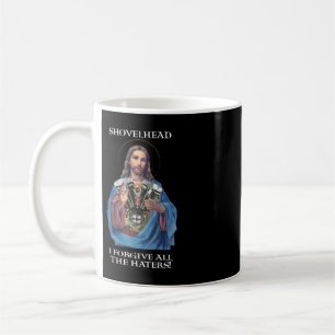 Mug Retro Jesus Shovelhead Je pardonne à tous les hain