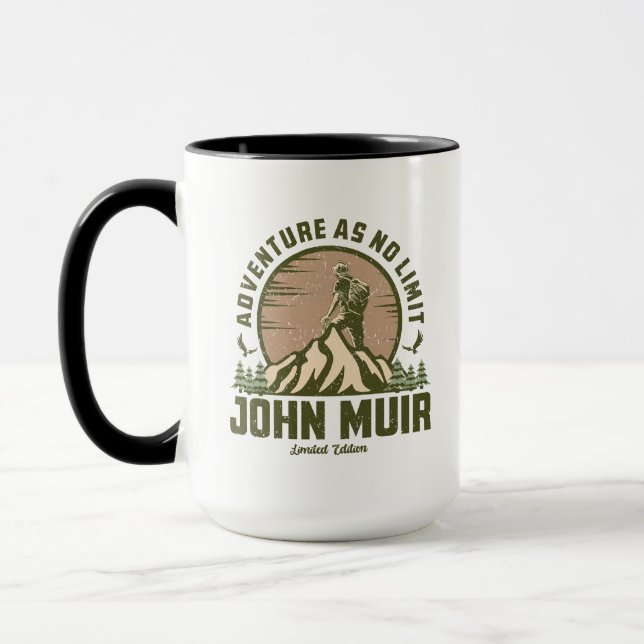 Mug Retro John Muir Hike (Gauche)