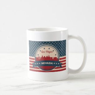 Mug Retro Las Vegas Skyline