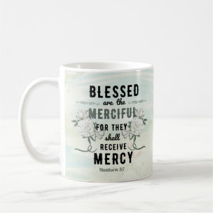 Mug Rétro Matthieu 5:7 Verset biblique