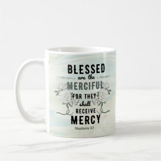 Mug Rétro Matthieu 5:7 Verset biblique