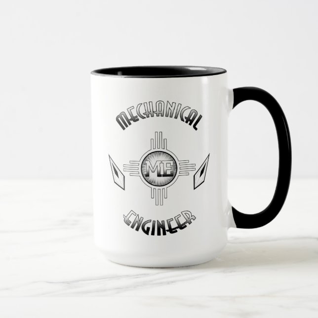 Mug Rétro mécanique de l'ingénierie (Droite)