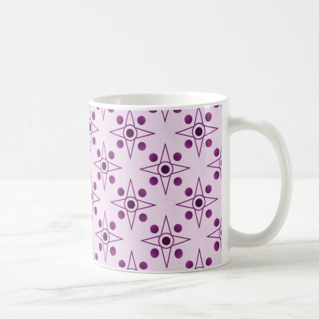 Mug rétro-métrique, Plum (Droite)