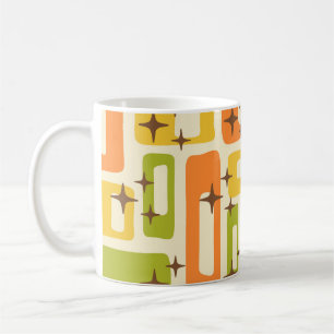 Mug Retro Mid-Century Moderne Abstrait