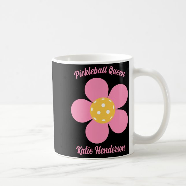 Mug Retro Mod 70s Ckleball Flower D  (Droite)