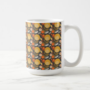 Mug Rétro motif floral classique