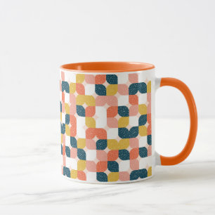 Mug Rétro motif géométrique de Bauhaus