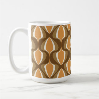 Mug Retro Ogee  Brown