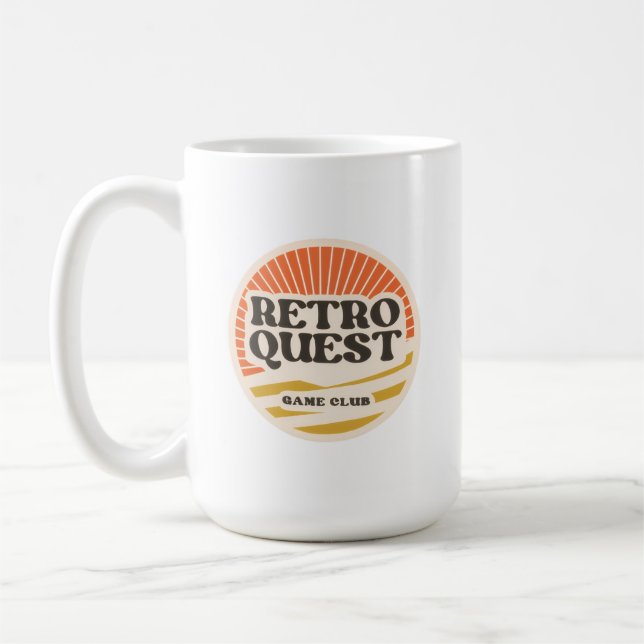 Mug Retro Quest Joueur École Ancienne (Gauche)