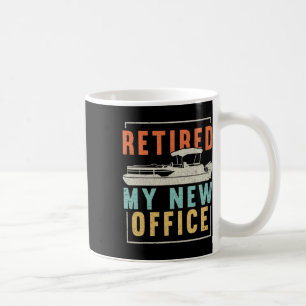 Mug Retro Retraité Mon nouveau bureau