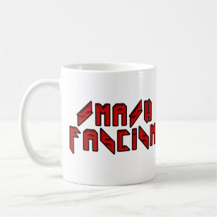 Mug Rétro Rocker - Écraser le Fascisme
