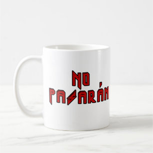 Mug Retro Rocker - No Pasaran
