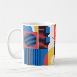 Mug Rétro Rythme – Formes et Lignes Vintage