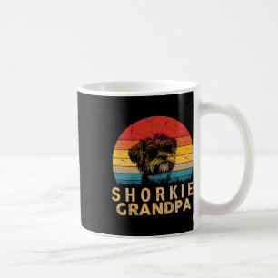 Mug Retro Shorkie Grand-père Amoureux de les chiens Pa