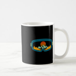 Mug Retro Ski ski ski ski ski snowboard Winter Sea