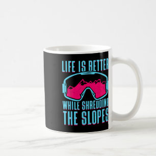 Mug Retro Ski Snowboard Goggles Vintage 80s 90s Ski