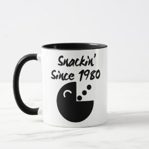 Mug Retro Snack Attack : Snackin’ depuis 1980 Pixel Ar