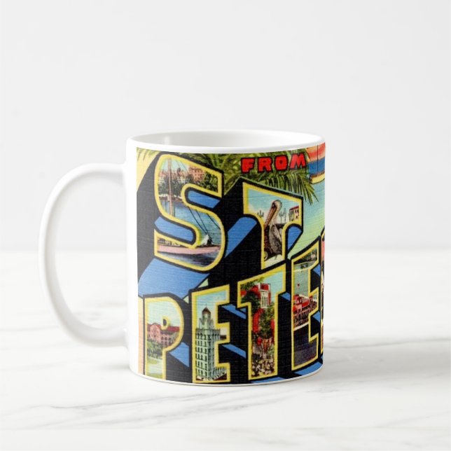 Mug Retro St Petersburg Floride (Gauche)