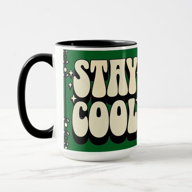 Mug Retro Stay Cool  (Gauche)