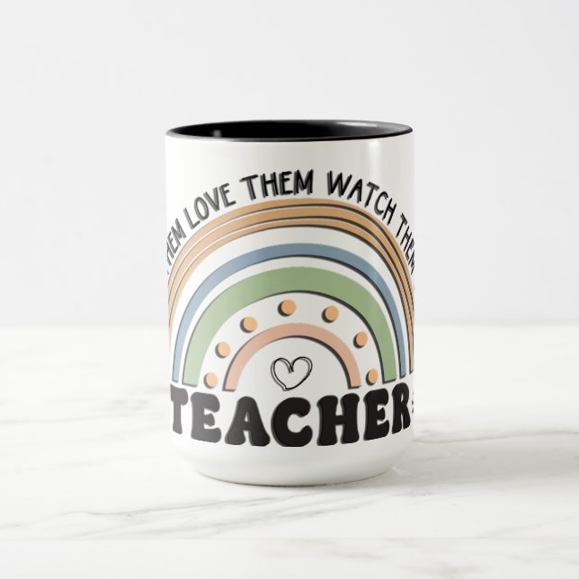 Mug Retro Style Teacher (Centre)