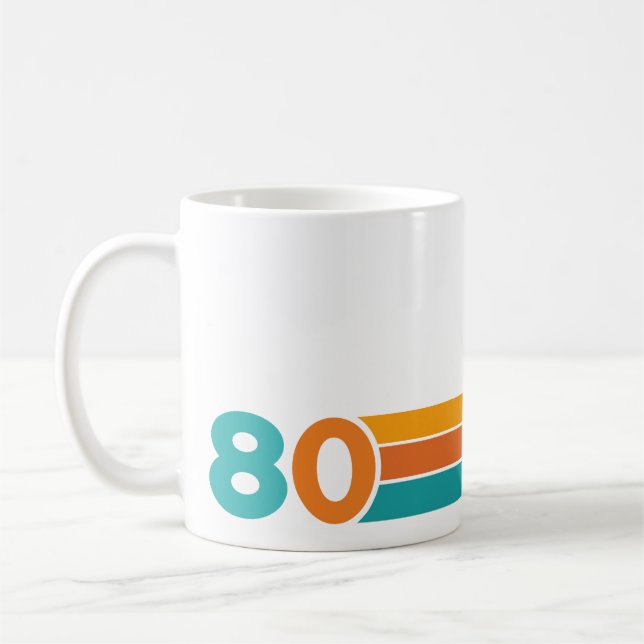 Mug Retro Sunset 80 (Gauche)
