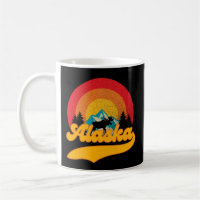 Retro Sunset Alaska Juneau Moose 0Montagnes Wild