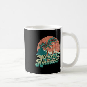 Mug Retro Sunset Beach Vibes - Golfe D'Usa, Amérique